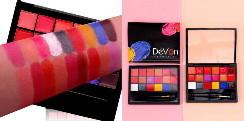 DéVon Cosmetics Luxury Lip Palette